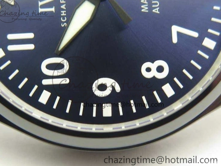 MIROTIME 1231 HighQuality Mark XVIII LAUREUS IW324703 Black Ceramic MKF Best Edition On Black Nylon Strap A 7218